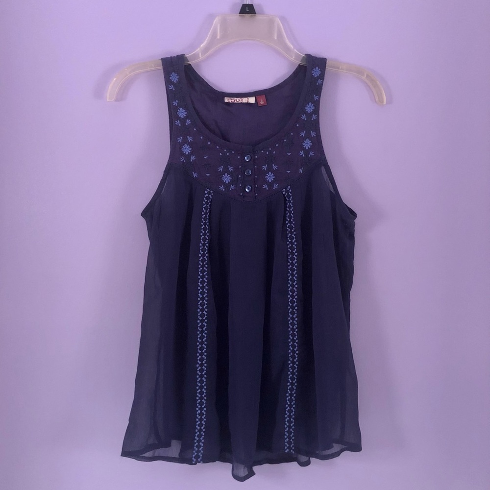 NWOT Navy Blue Tank Top